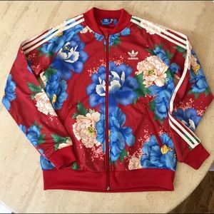 Adidas Originals Superstar Floral Tracksuit Jacket